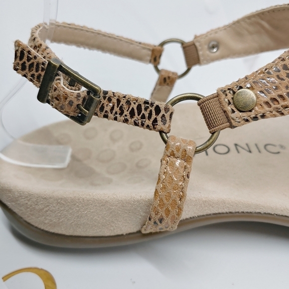 Vionic Kirra Toe Post Sling Back Sandal Sz 10 - Picture 11 of 15